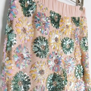 Eva Franco Fernanda Sequin Joggers Size 